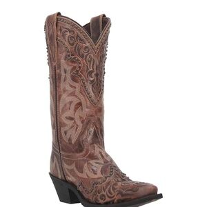 Laredo Braylynn Embroidered Studded Boots